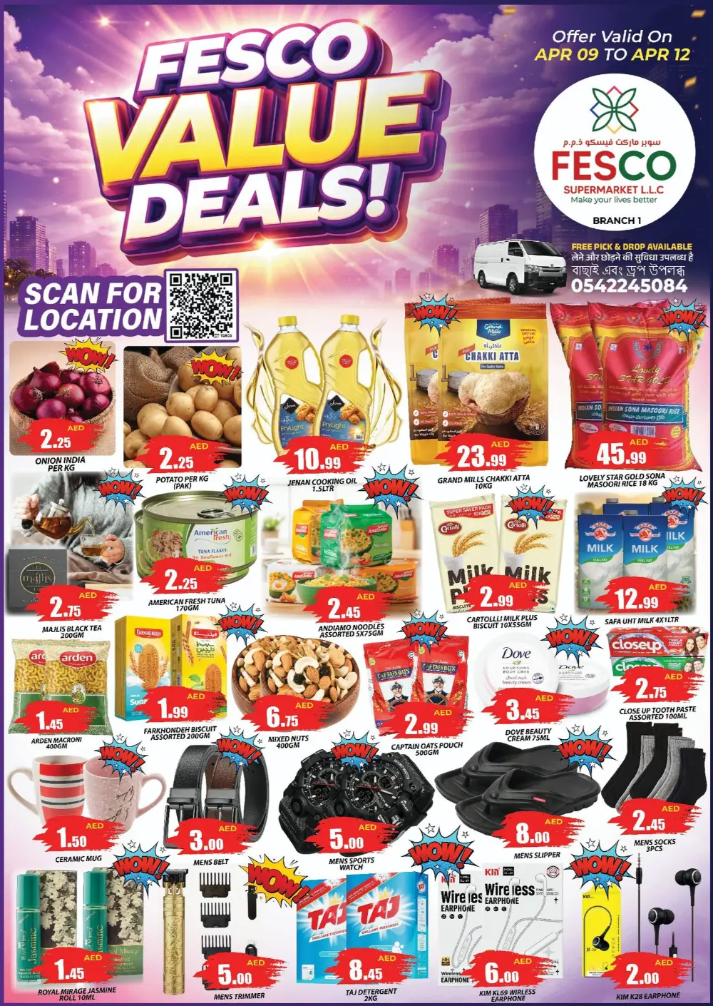 Fesco Supermarket Branch 1 Value Deals | Ends Sunday