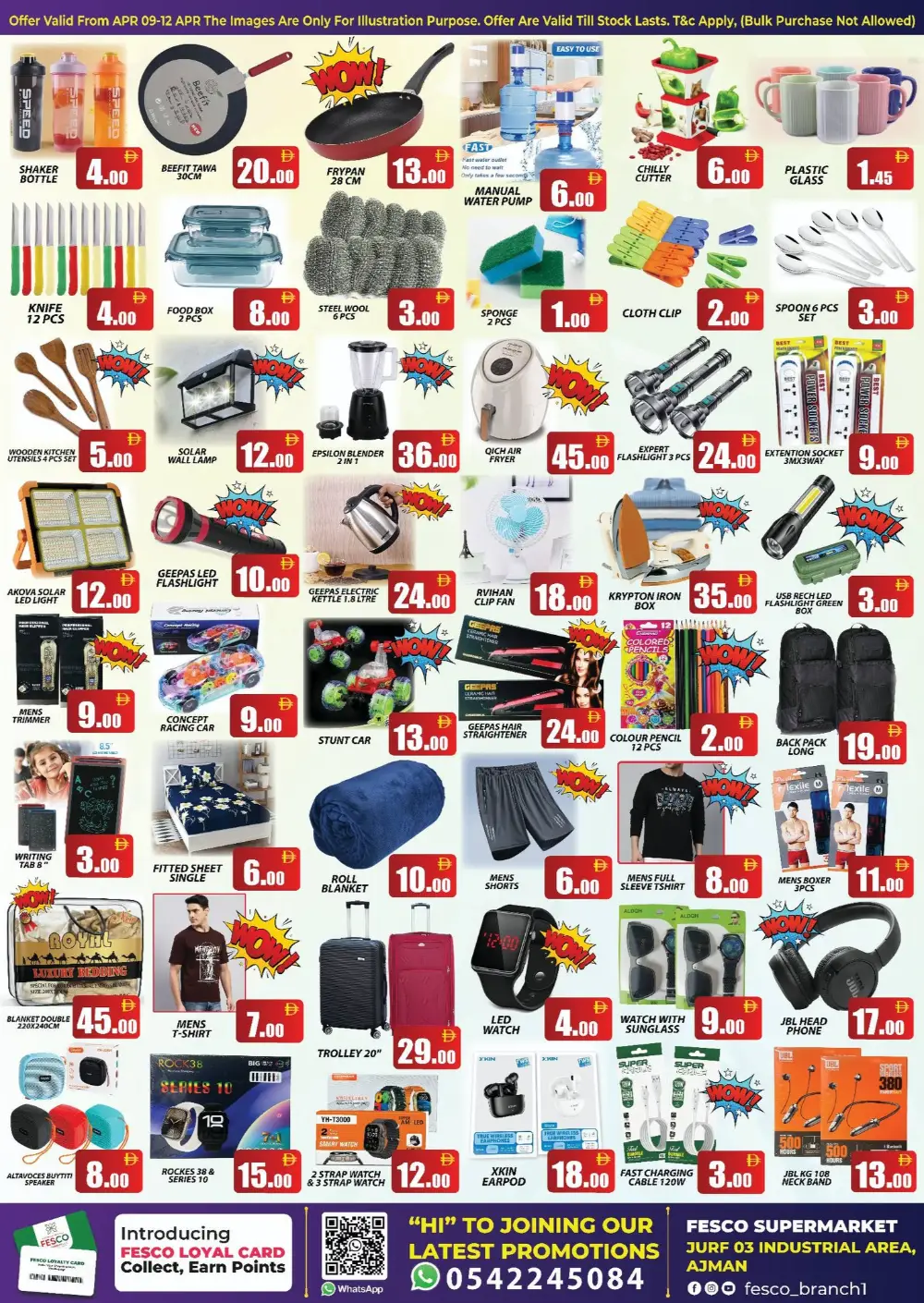 Fesco Supermarket Branch 1 Value Deals | Ends Sunday