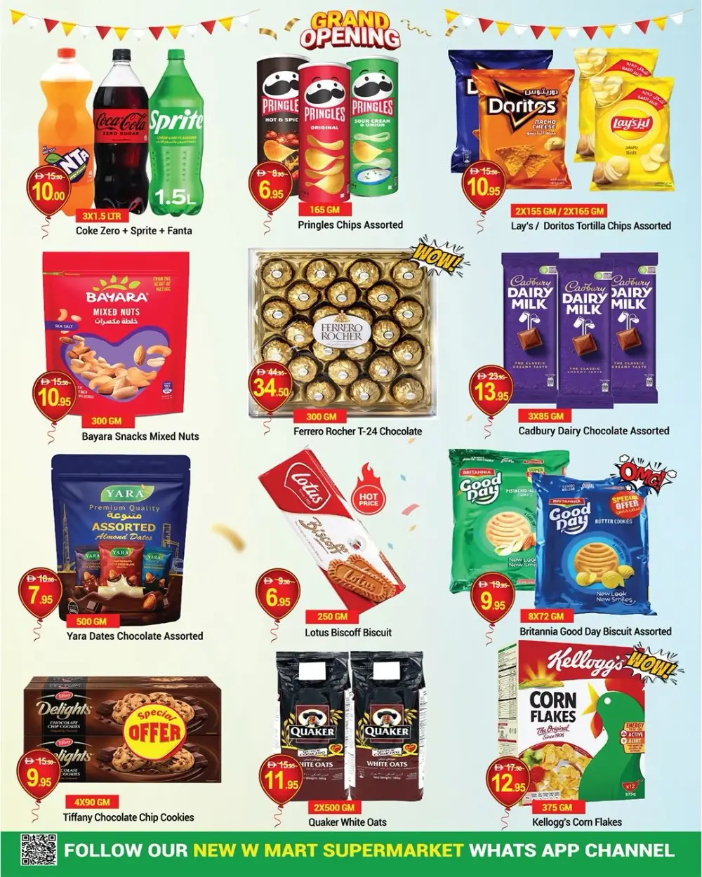 New W Mart Dubai Grand Opening Deals | Ends Thursday
