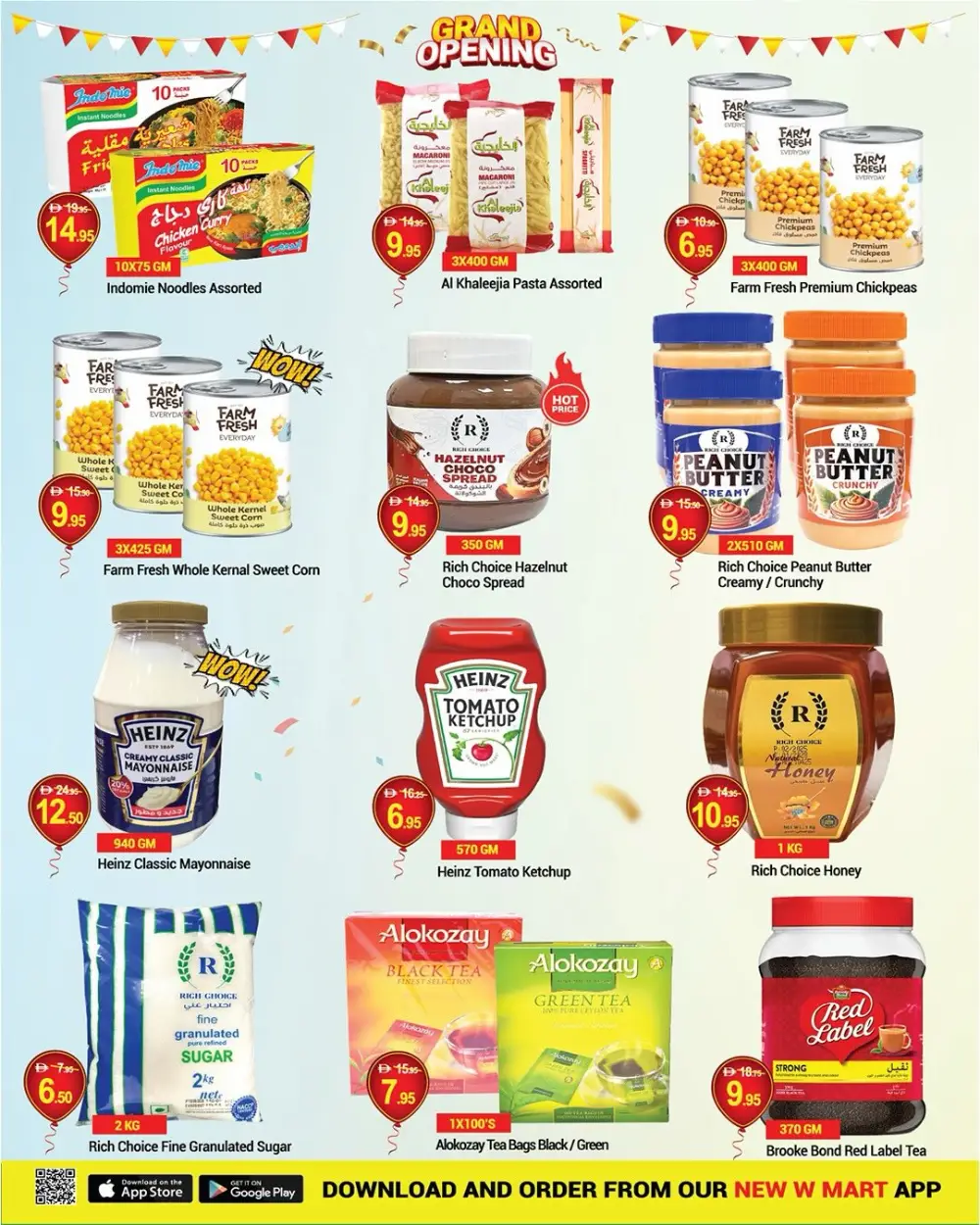 New W Mart Dubai Grand Opening Deals | Ends Thursday