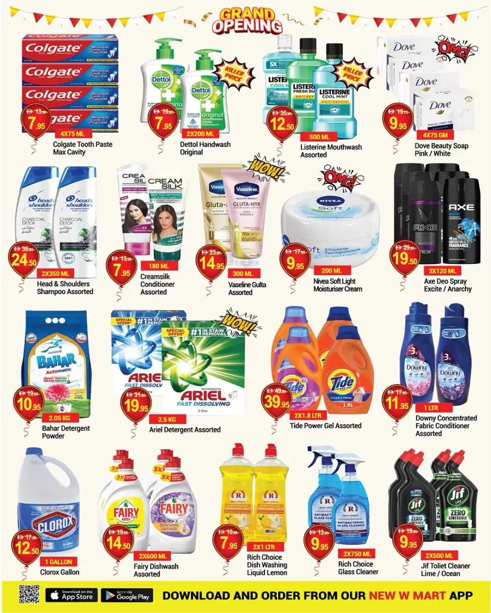 New W Mart Dubai Grand Opening Deals | Ends Thursday