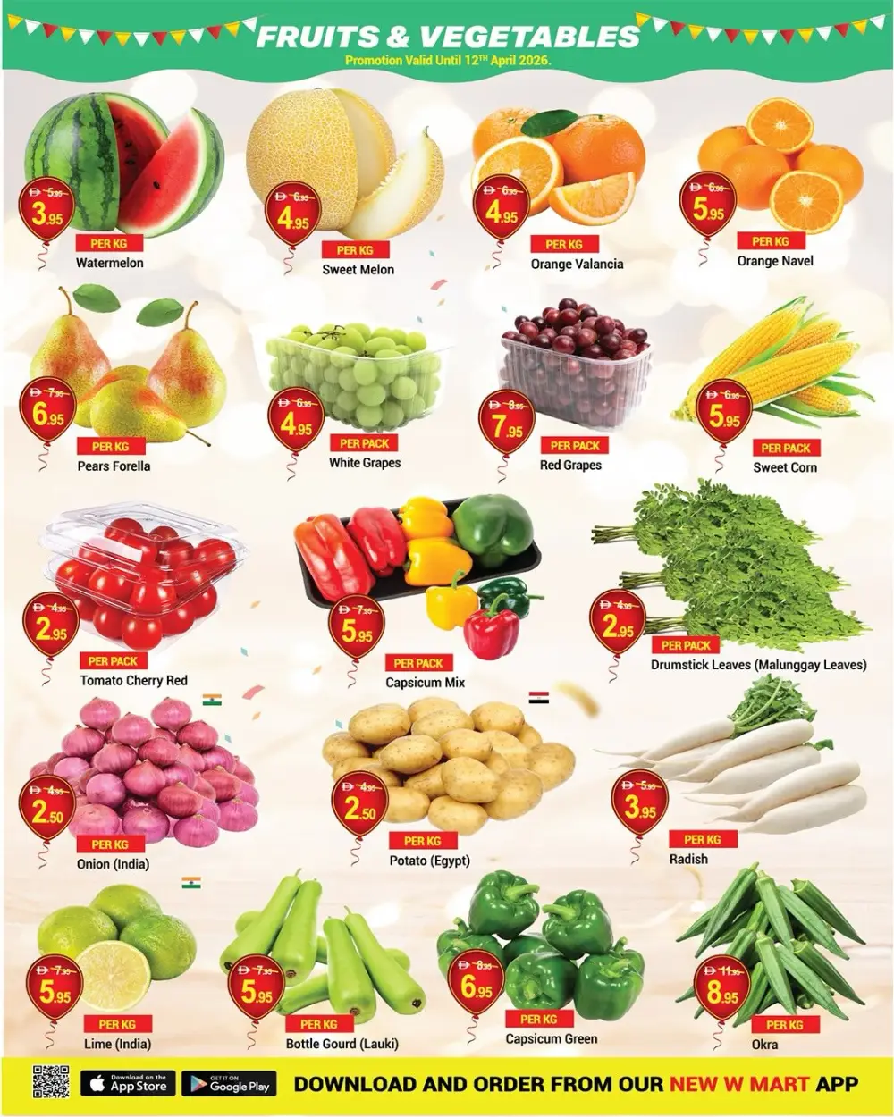 New W Mart Dubai Grand Opening Deals | Ends Thursday