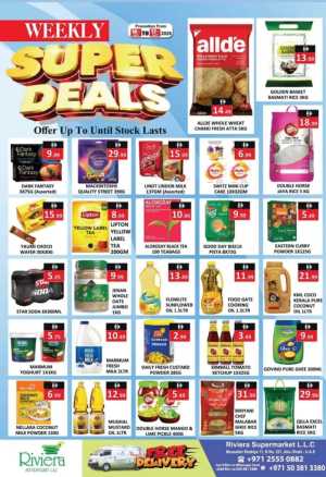 Riviera Supermarket Musaffah Weekly Super Deals | Ends Sunday In Riviera Supermarket Abu Dhabi