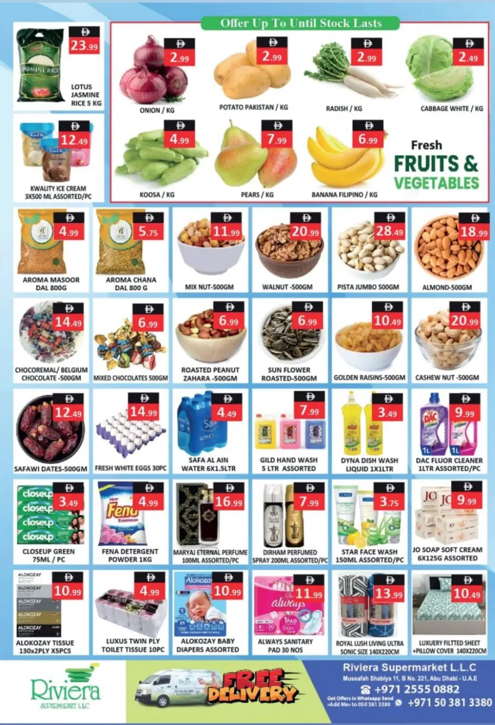 Riviera Supermarket Musaffah Weekly Super Deals | Ends Sunday