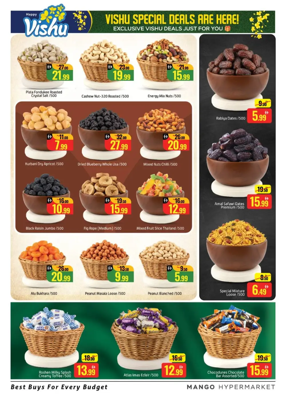Mango Hypermarket Al Quoz Happy Vishu Offers | Ends Monday