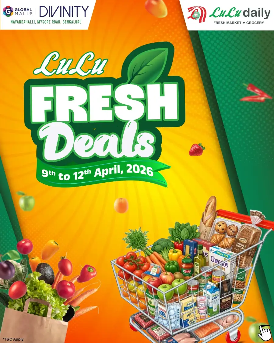 LuLu Daily Bengaluru Fresh Deals | Ends 12th