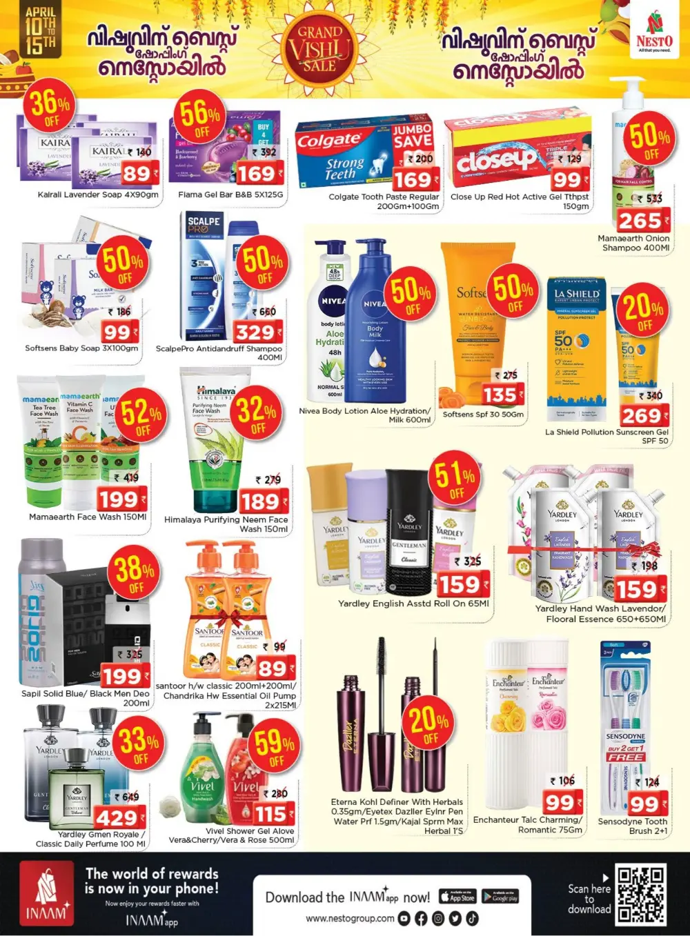 Nesto Calicut & Pattambi Vishu Sale 2026: Best Grocery & Lifestyle Offers