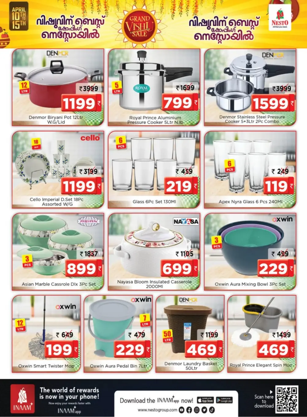 Nesto Calicut & Pattambi Vishu Sale 2026: Best Grocery & Lifestyle Offers