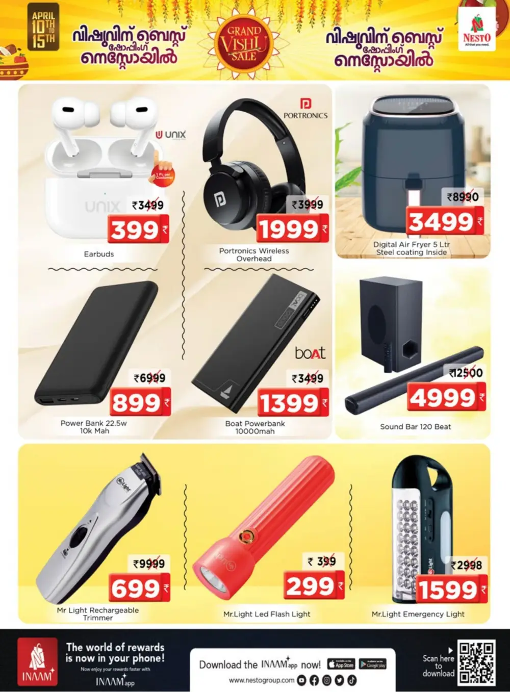 Nesto Calicut & Edappal | Grand Vishu Sale Offers April 10-15, 2026