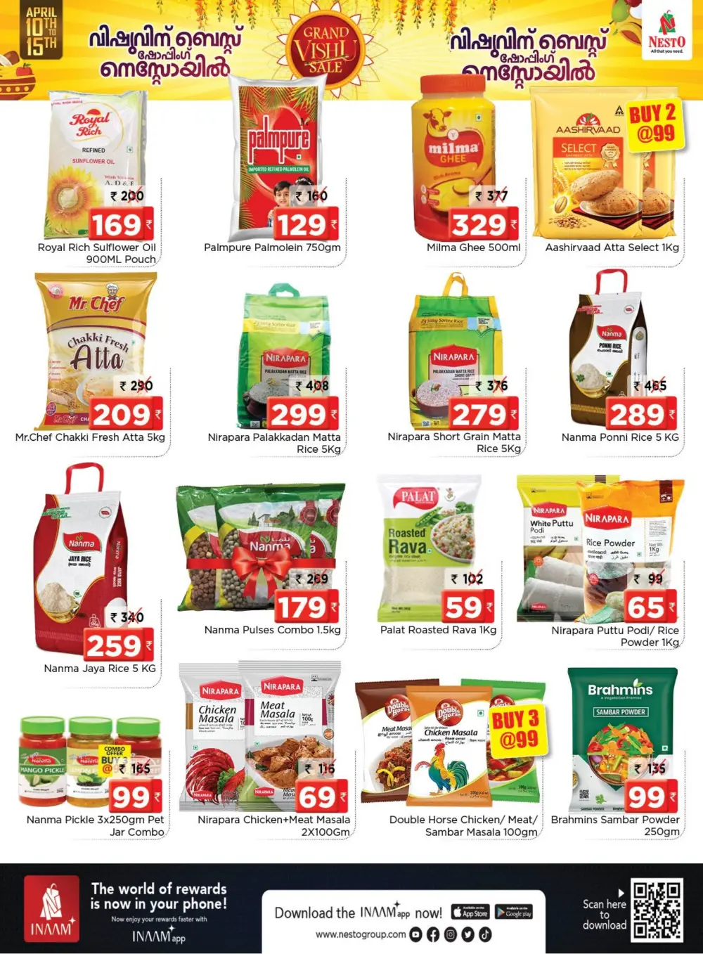 Nesto Calicut & Edappal | Grand Vishu Sale Offers April 10-15, 2026