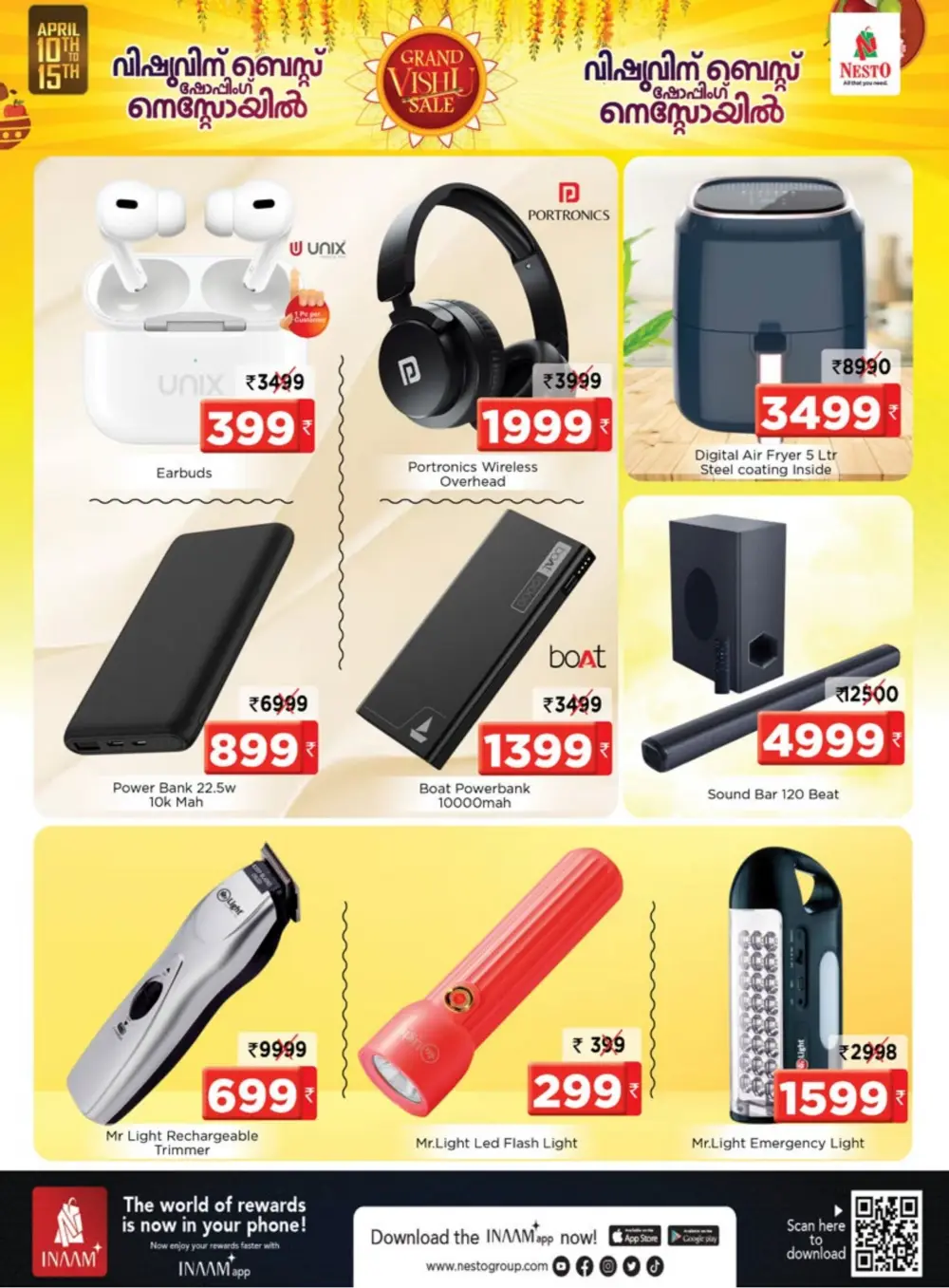 Nesto Kalpetta Grand Vishu Sale 2026: Offers on Grocery, Electronics & Fashion