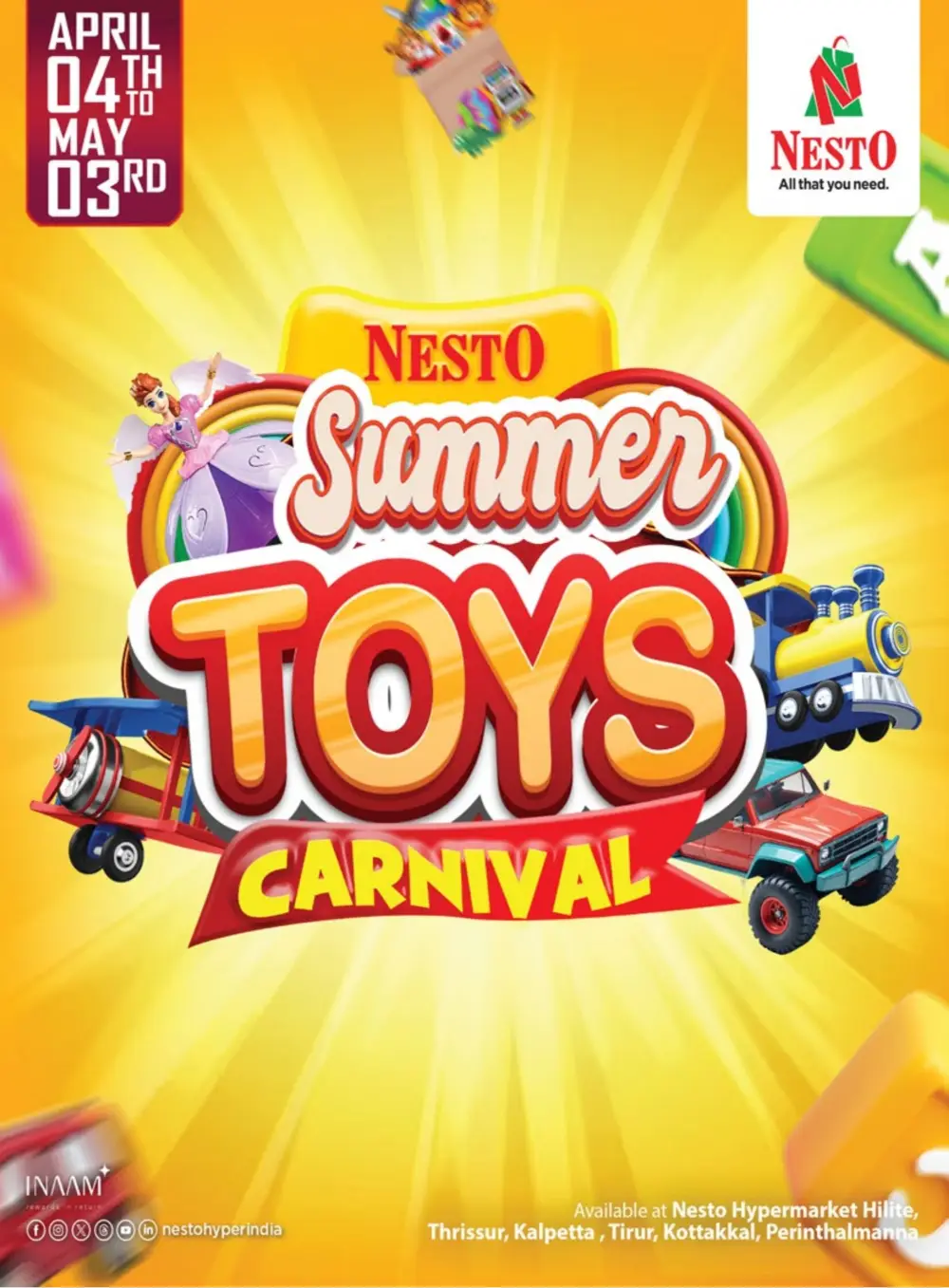 Nesto  | Grand Vishu Sale Offers: April 10-15 | Best Deals on Groceries & Electronics