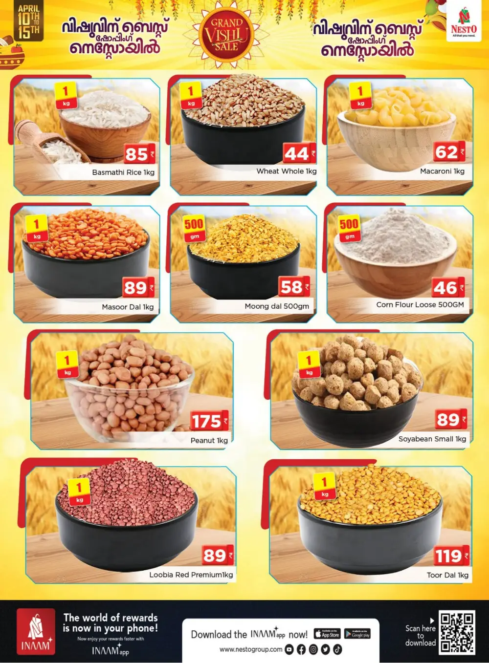 Nesto Calicut & Pattambi - Grand Vishu Sale 2026 | Best Grocery Deals & Offers