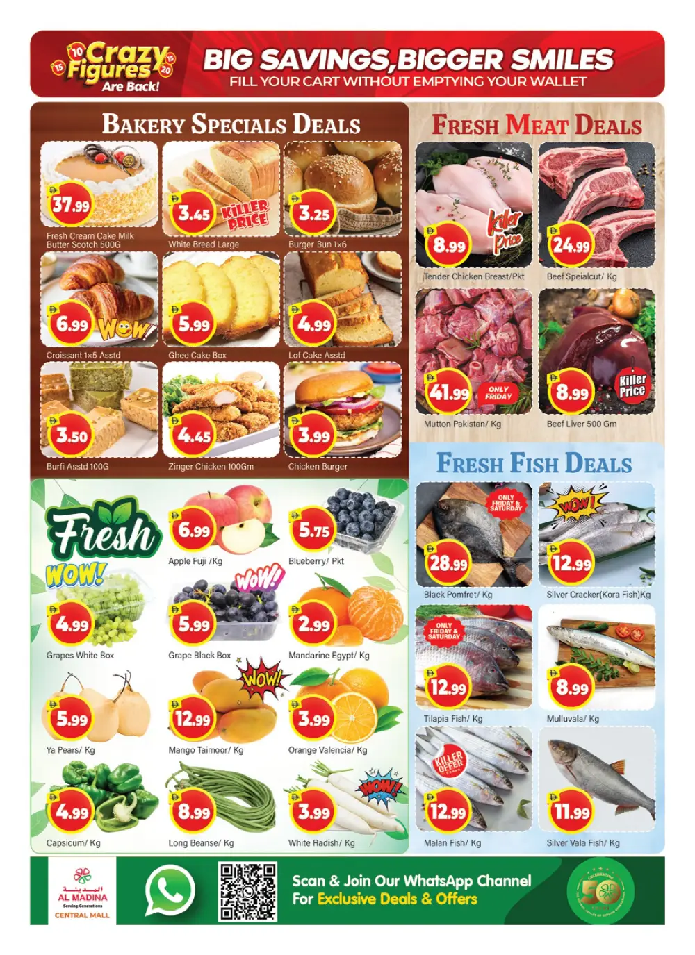 Al Madina Bur Dubai | Crazy Figures Super Sale April 10-12 | Big Savings