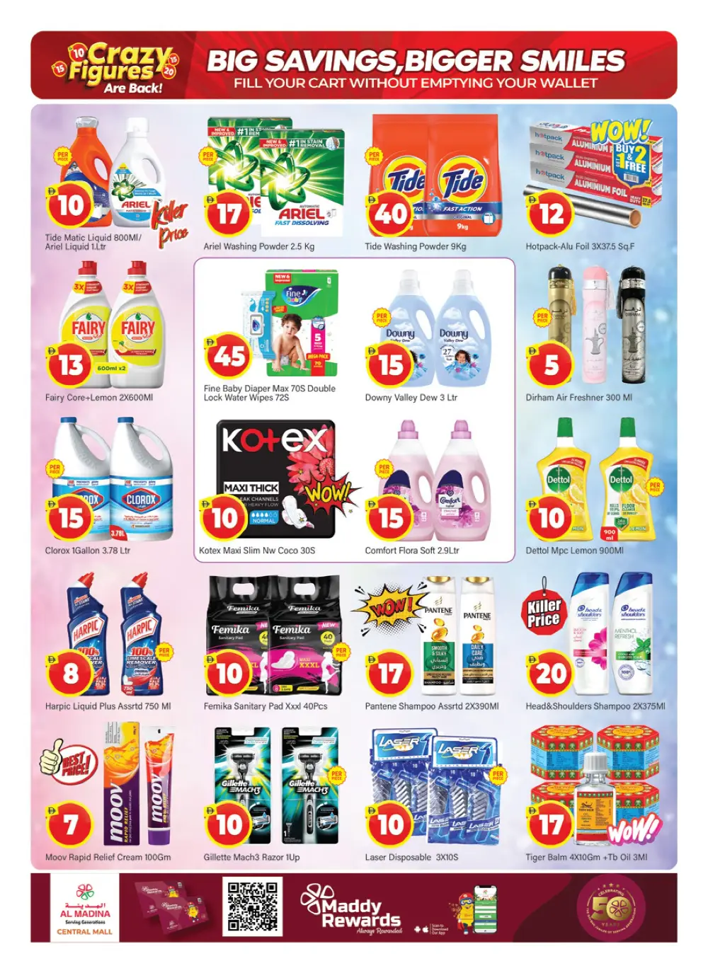 Al Madina Bur Dubai | Crazy Figures Super Sale April 10-12 | Big Savings
