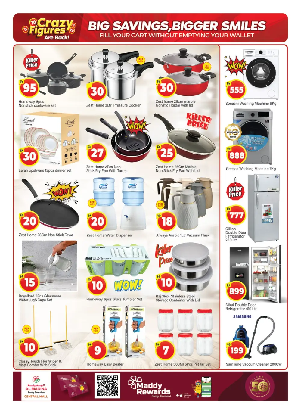 Al Madina Bur Dubai | Crazy Figures Super Sale April 10-12 | Big Savings
