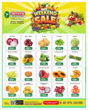 Weekend offer In Pothys Superstores Trivandrum
