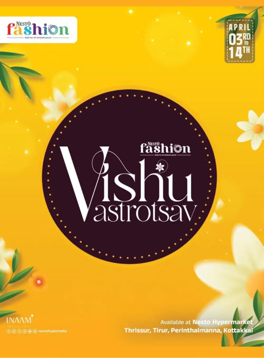 Nesto Thrissur Grand Vishu Sale | Ends April 15