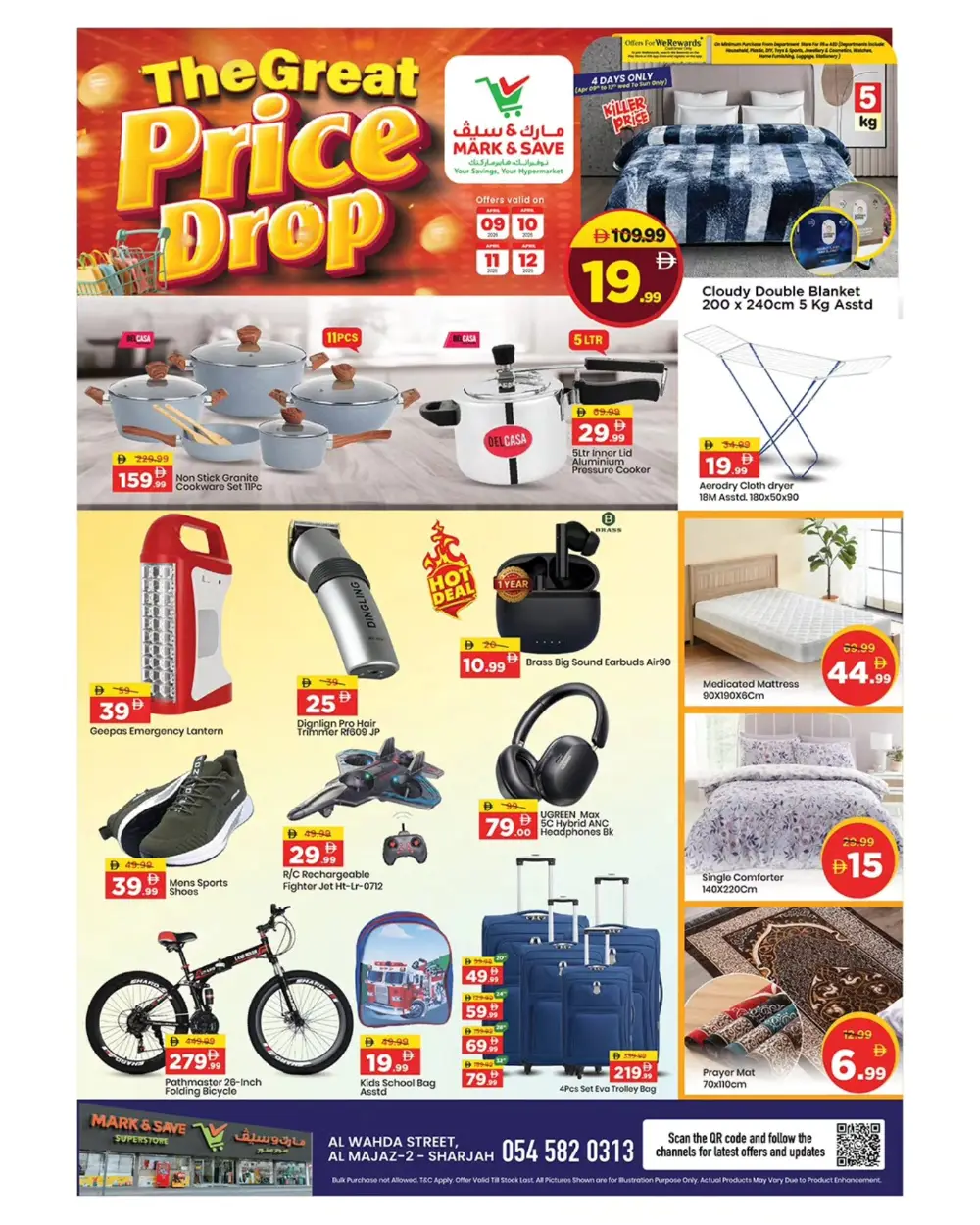Mark & Save Sharjah | The Great Price Drop Offers April 9-12