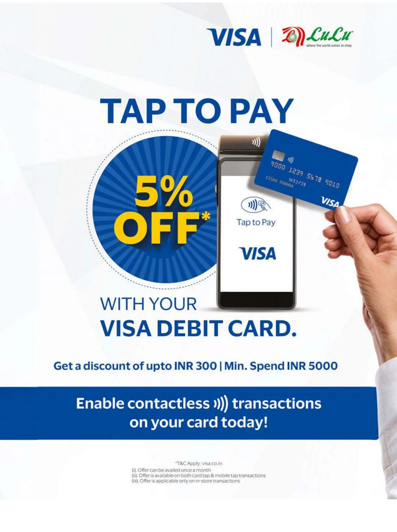 Lulu Mall Kochi HDFC Bank Instant Discount | Ends April 30