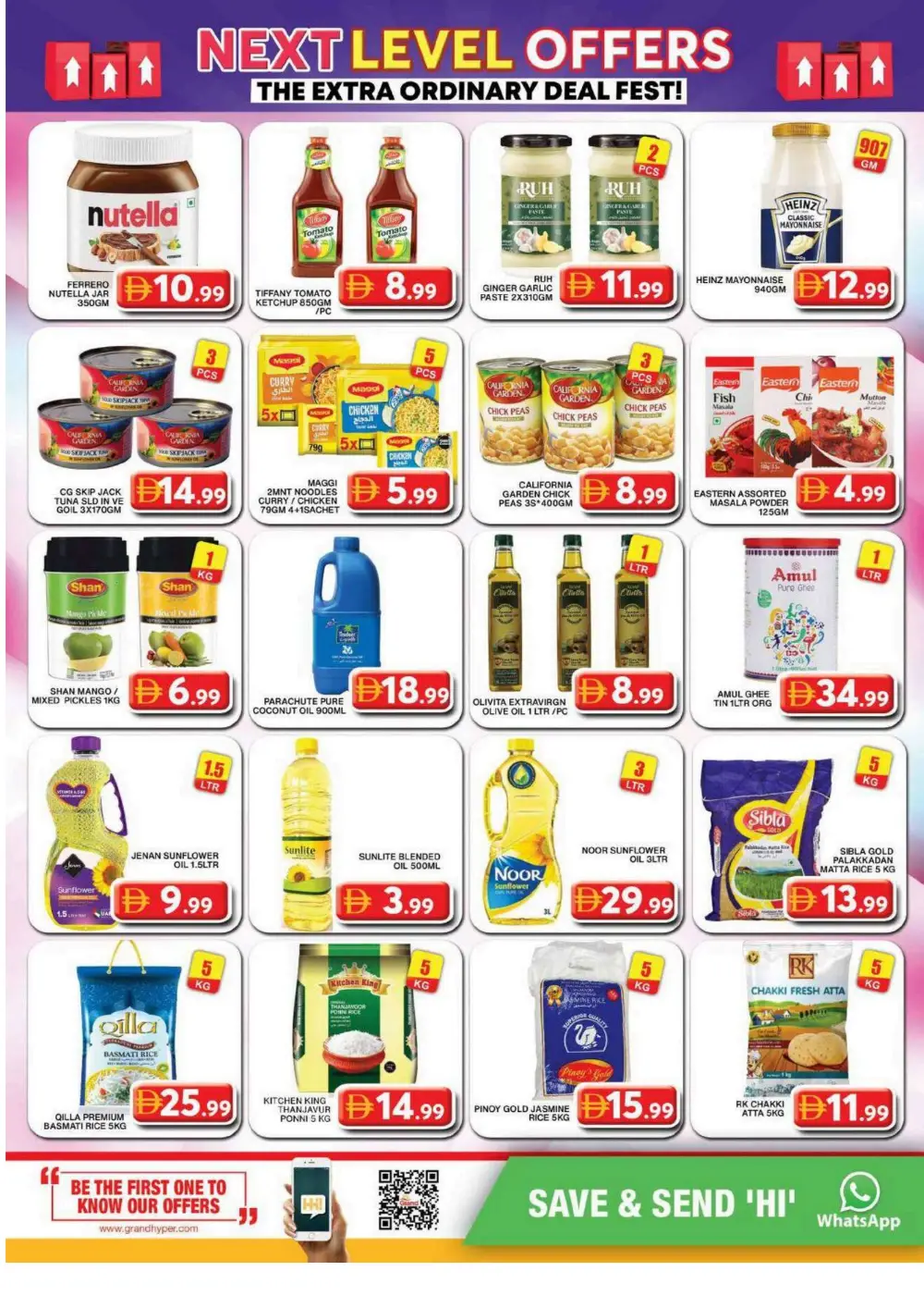 Grand Hyper Al Khail Mall - Vishu Special Offers & Grocery Deals Dubai