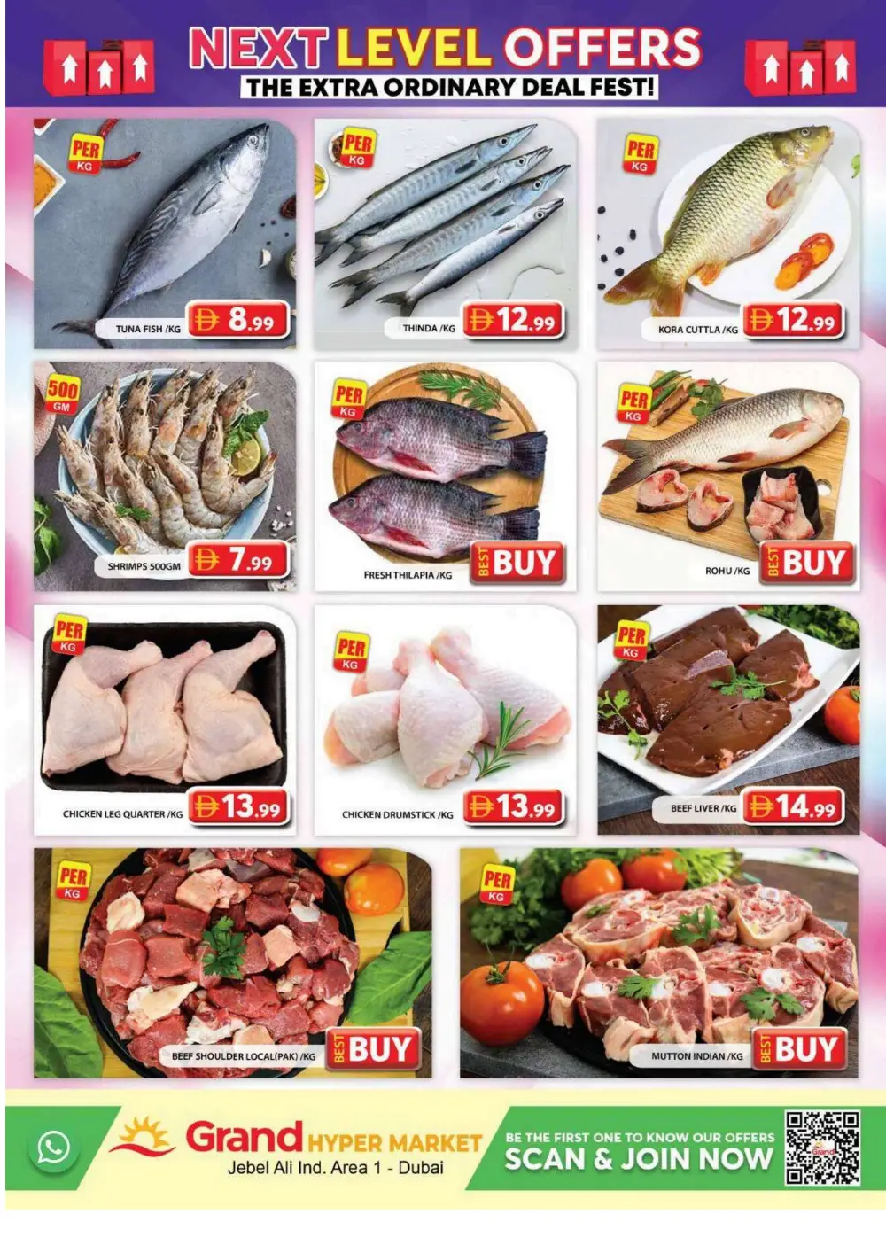 Grand Hypermarket Jebel Ali | Vishu Offers & Grocery Deals Dubai