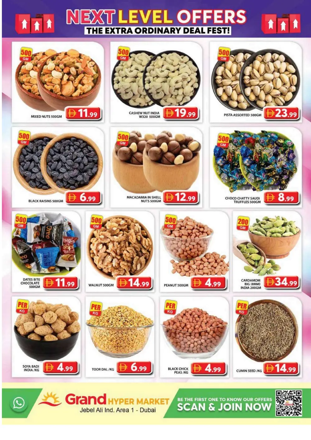 Grand Hypermarket Jebel Ali | Vishu Offers & Grocery Deals Dubai