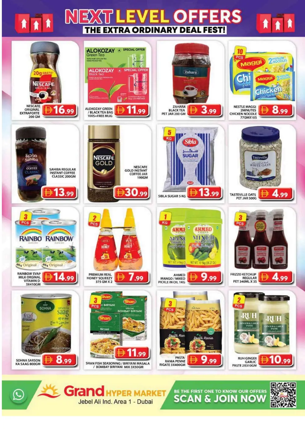 Grand Hypermarket Jebel Ali | Vishu Offers & Grocery Deals Dubai