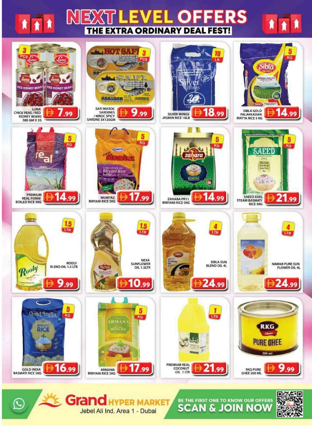 Grand Hypermarket Jebel Ali | Vishu Offers & Grocery Deals Dubai