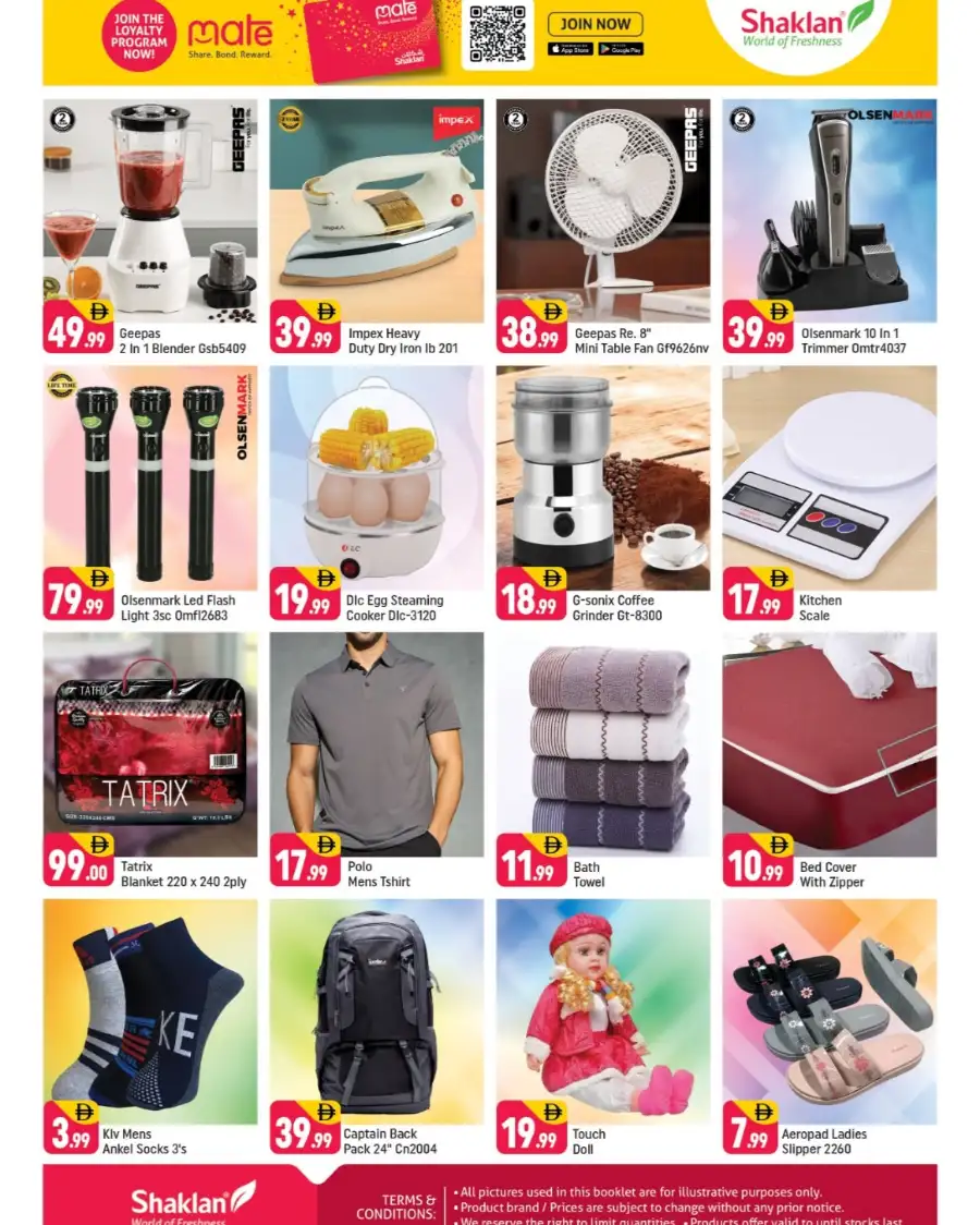 Shaklan Spain Cluster: Sanford Air Fryer & Grocery Deals