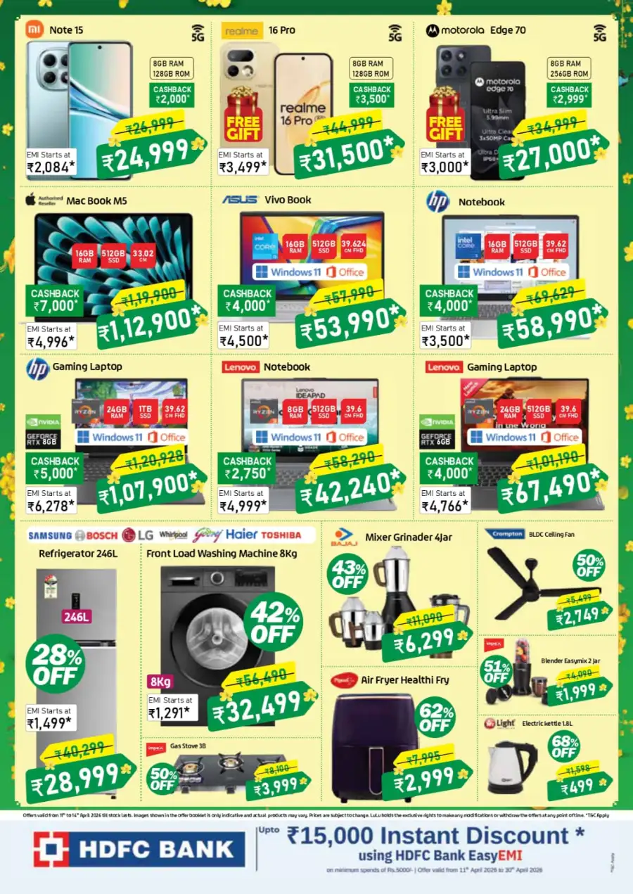 LuLu Kozhikode Vishu Kaineettam | Smart Gadget Deals