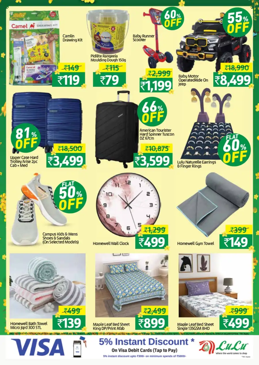 LuLu Mall Kozhikode Vishu Kaineettam Offers