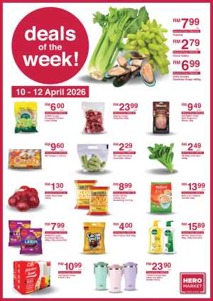 HeroMarket Malaysia Deals of the Week In HeroMarket Kuala Lumpur,Putrajaya,Johor,Negeri Sembilan,Penang,Selangor