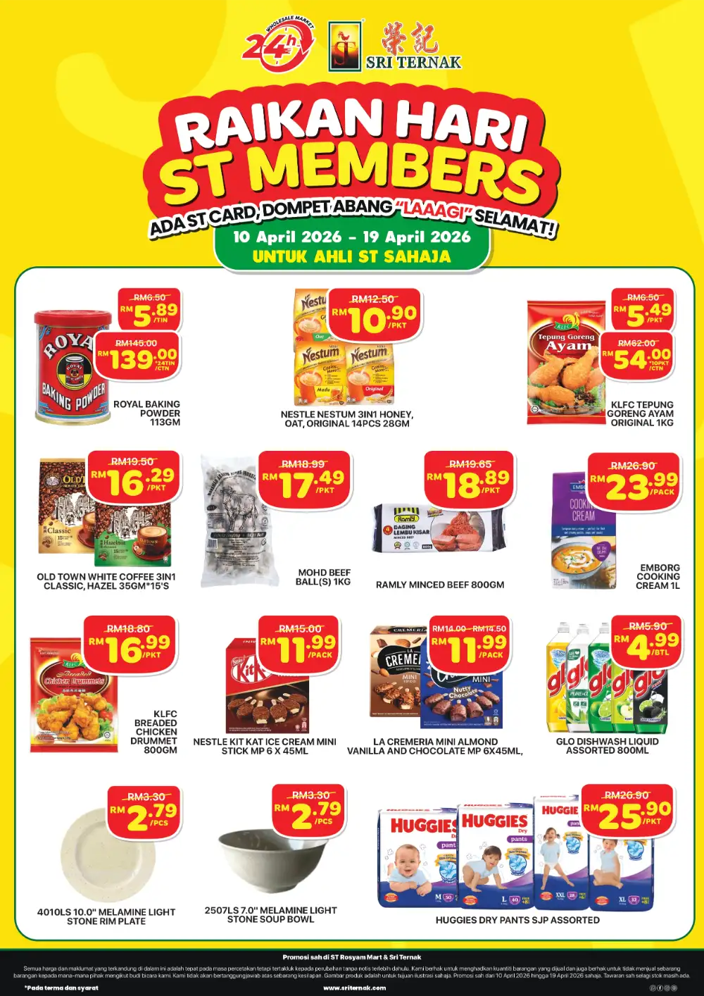 Sri Ternak ST Member Day - Exclusive Grocery Deals & Discounts