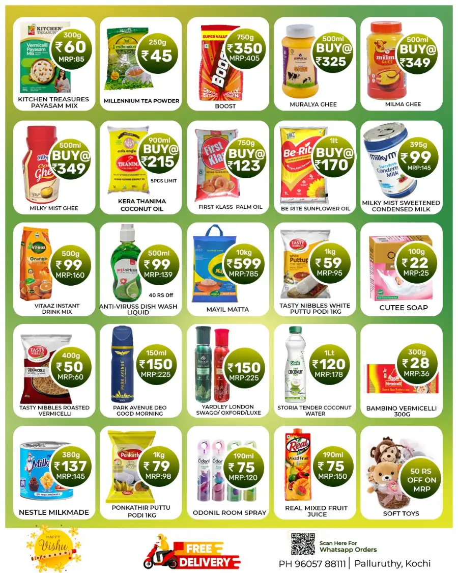 Millennium Hypermarket Palluruthy – Exclusive Vishu Offers 2026 | Save 50% Off