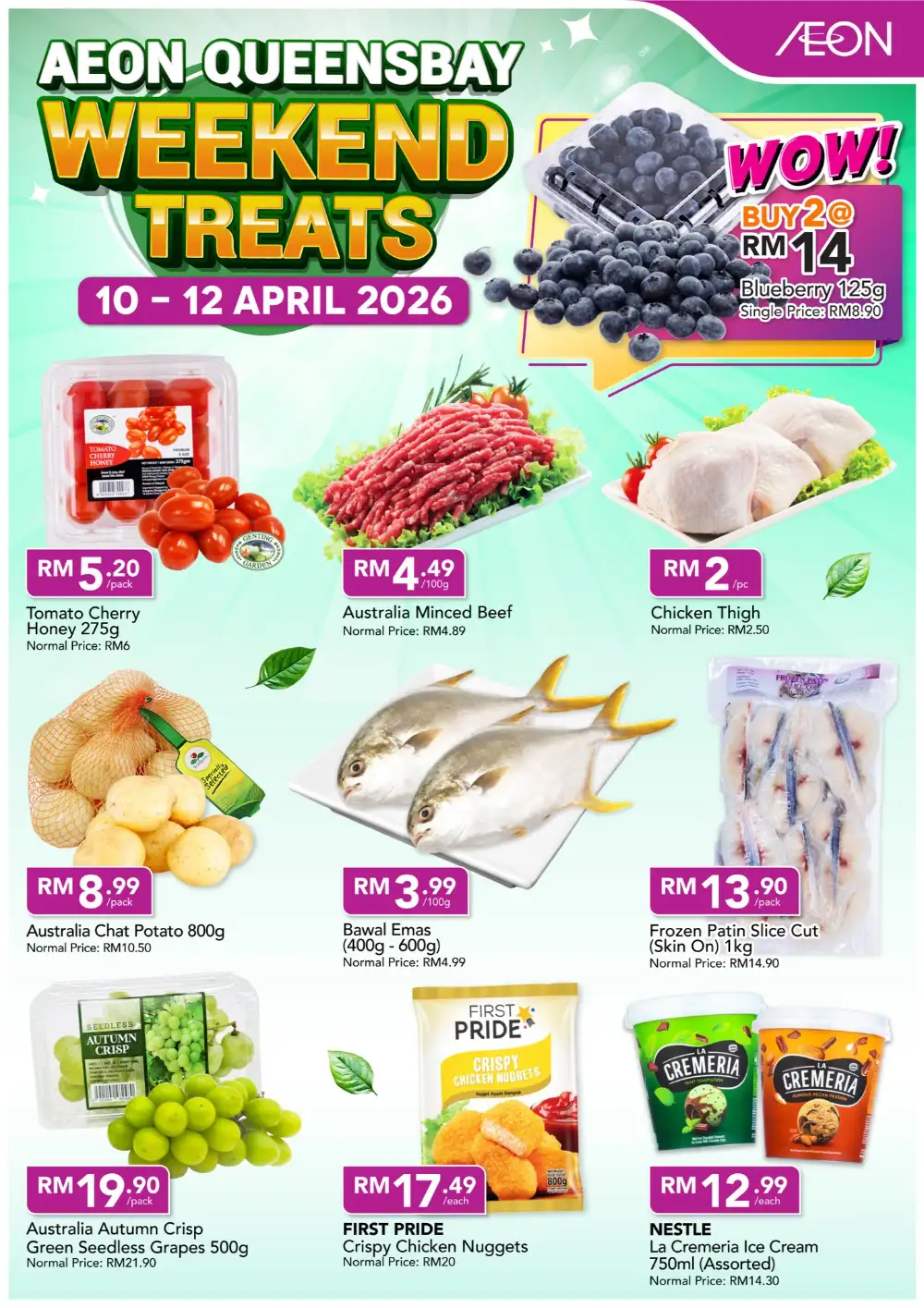 AEON Malaysia Weekend Treats | Ends 12 Apr