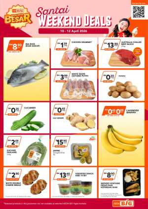 AEON BiG Santai Weekend Deals | Ends 12 Apr in AEON BiG at Malaysia, Kuala Lumpur,Labuan,Putrajaya,Johor,Kedah,Kelantan,Malacca,Negeri Sembilan,Pahang,Penang,Perak,Perlis,Sabah,Sarawak,Selangor,Terengganu AEON BiG Santai Weekend Deals | Ends 12 Apr In AEON BiG Kuala Lumpur,Labuan,Putrajaya,Johor,Kedah,Kelantan,Malacca,Negeri Sembilan,Pahang,Penang,Perak,Perlis,Sabah,Sarawak,Selangor,Terengganu