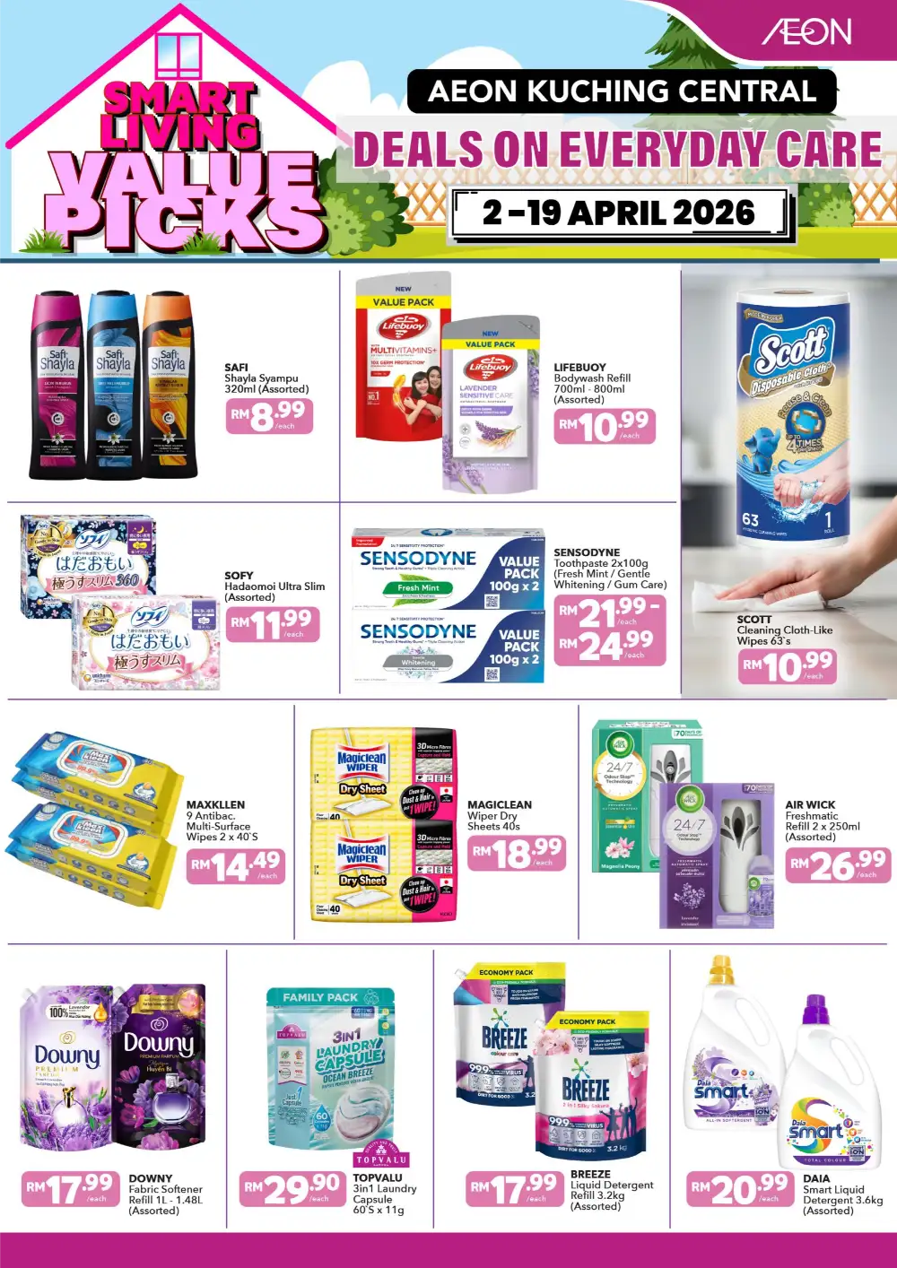 AEON Smart Living Value Picks | Ends 19 Apr