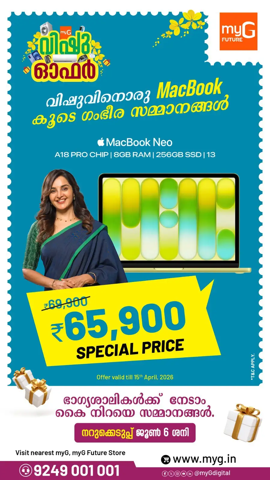 myG Kozhikode | Vishu Offers on Dashcams, Instax & GoPro Cameras