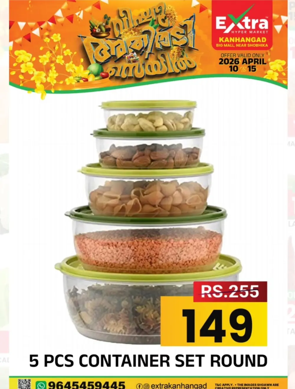 Extra Hyper Market Kanhangad Vishu Sale | Ends April 15