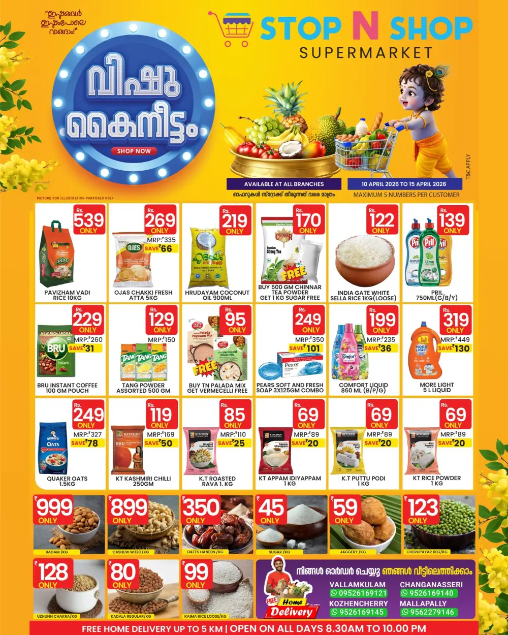 Stop N Shop Vishu Kaineettam Sale | Ends April 15