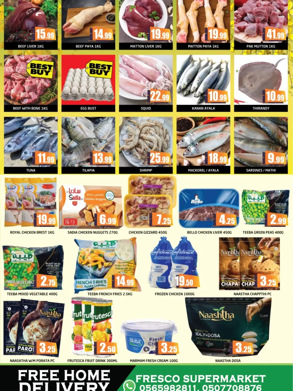 Fresco Supermarket Mussafah Abu Dhabi - Golden Vishu Deals