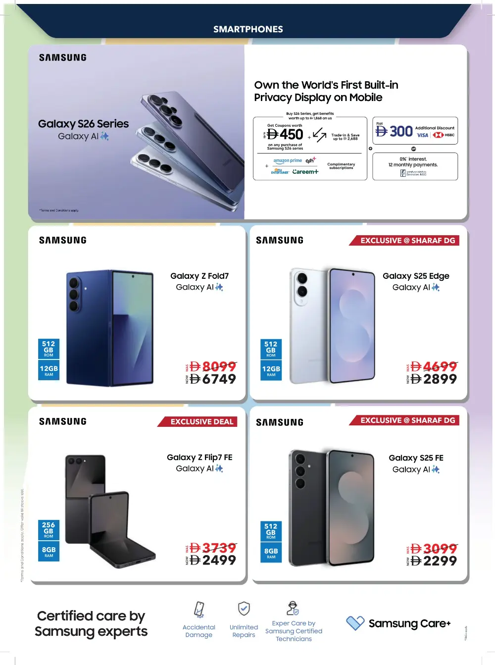 Sharaf DG UAE Tech Essentials Offers