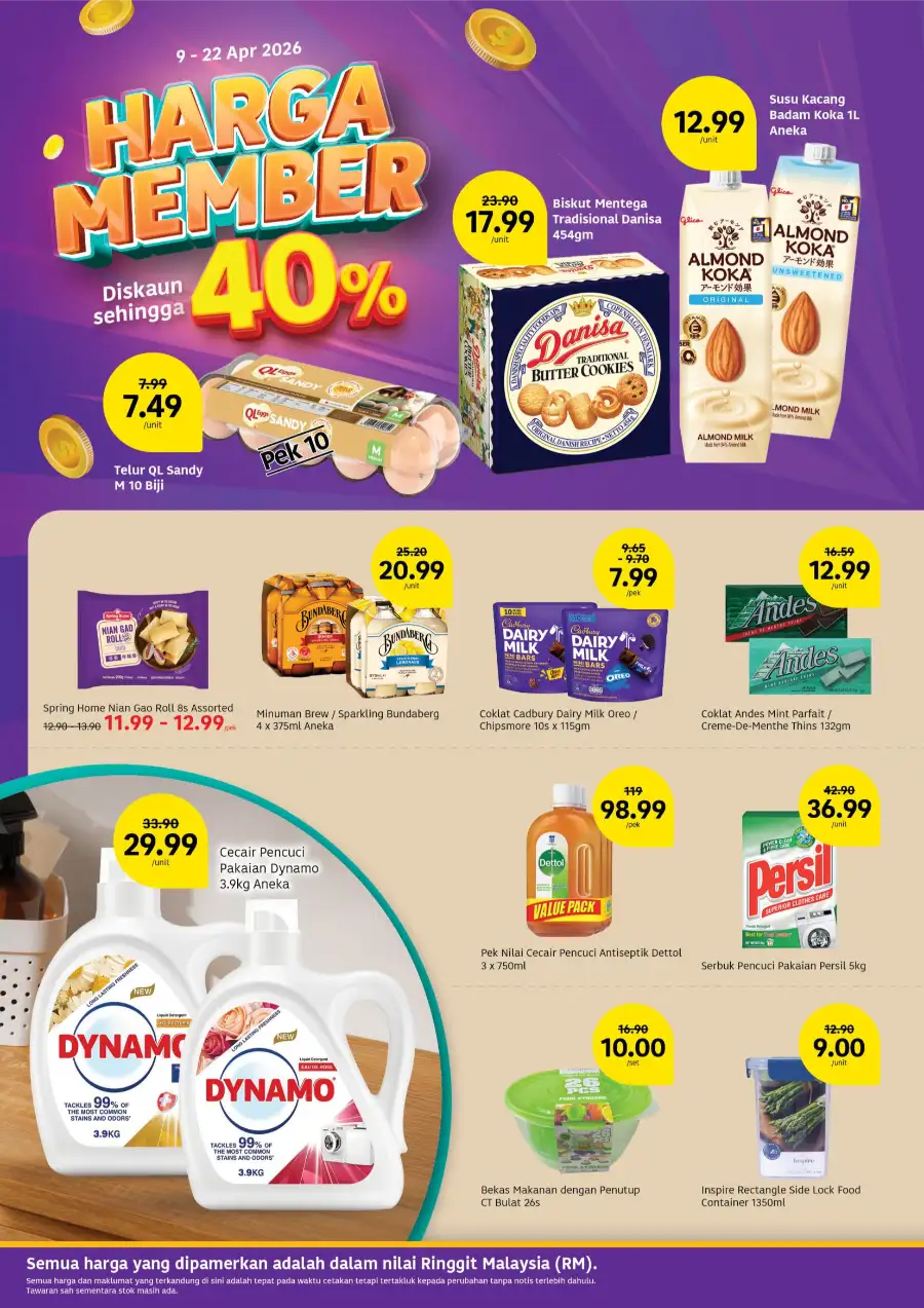 Lotus's Malaysia Member Deals: Up to 40% Off