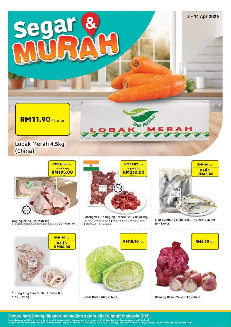 Lotus's Malaysia Wholesale: Beli Lebih Untung Lebih Deals