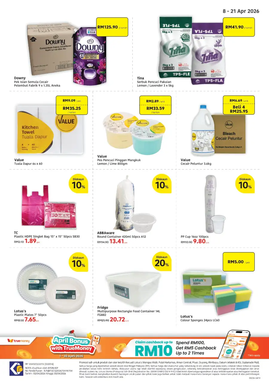 Lotus's Malaysia Wholesale: Beli Lebih Untung Lebih Deals