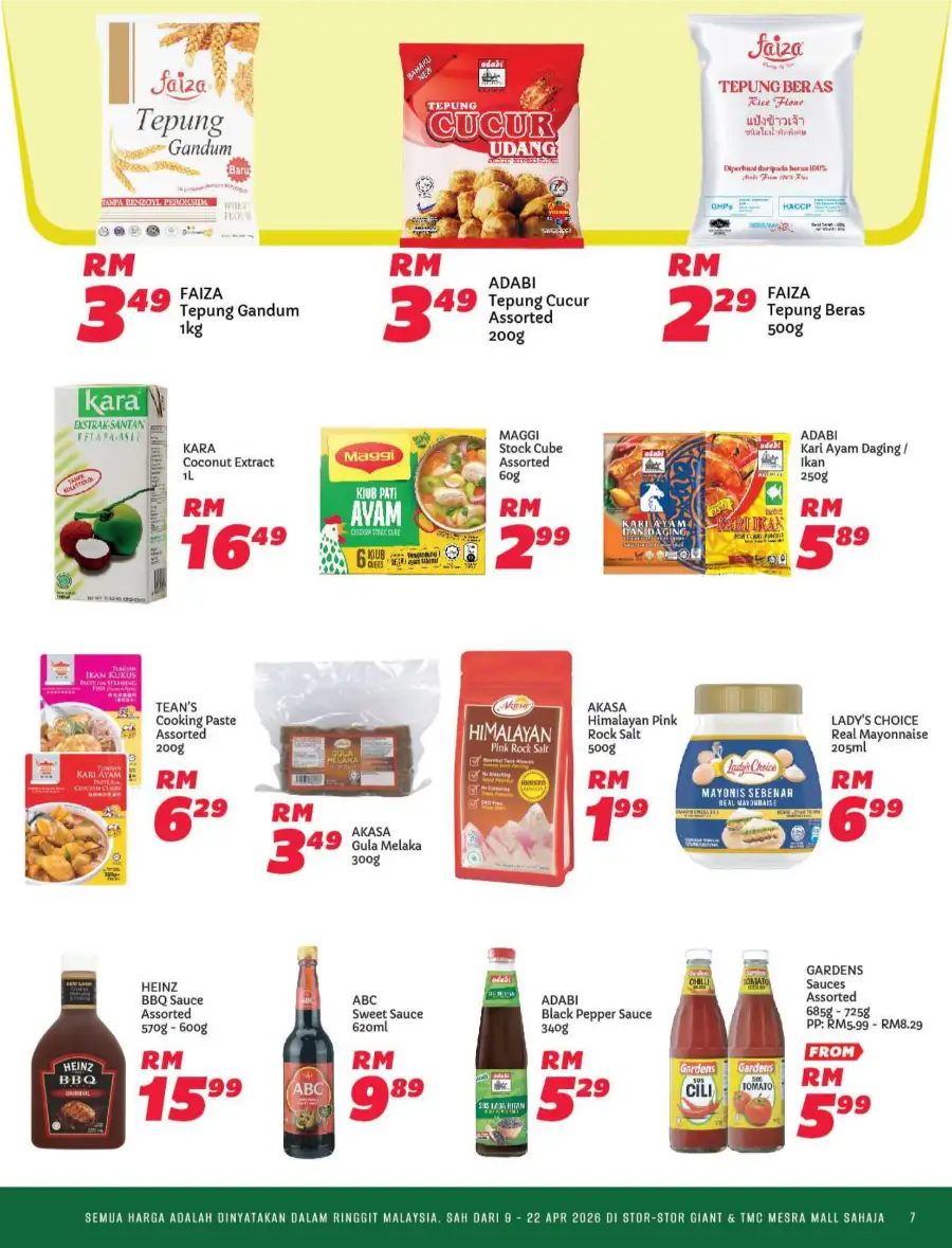 Giant Malaysia: Pilihan Hati Seisi Keluarga Exclusive Deals