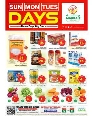 Makkah Batha Riyadh Three Days Big Deals | Ends April 14 In Makkah Hypermarket Riyadh