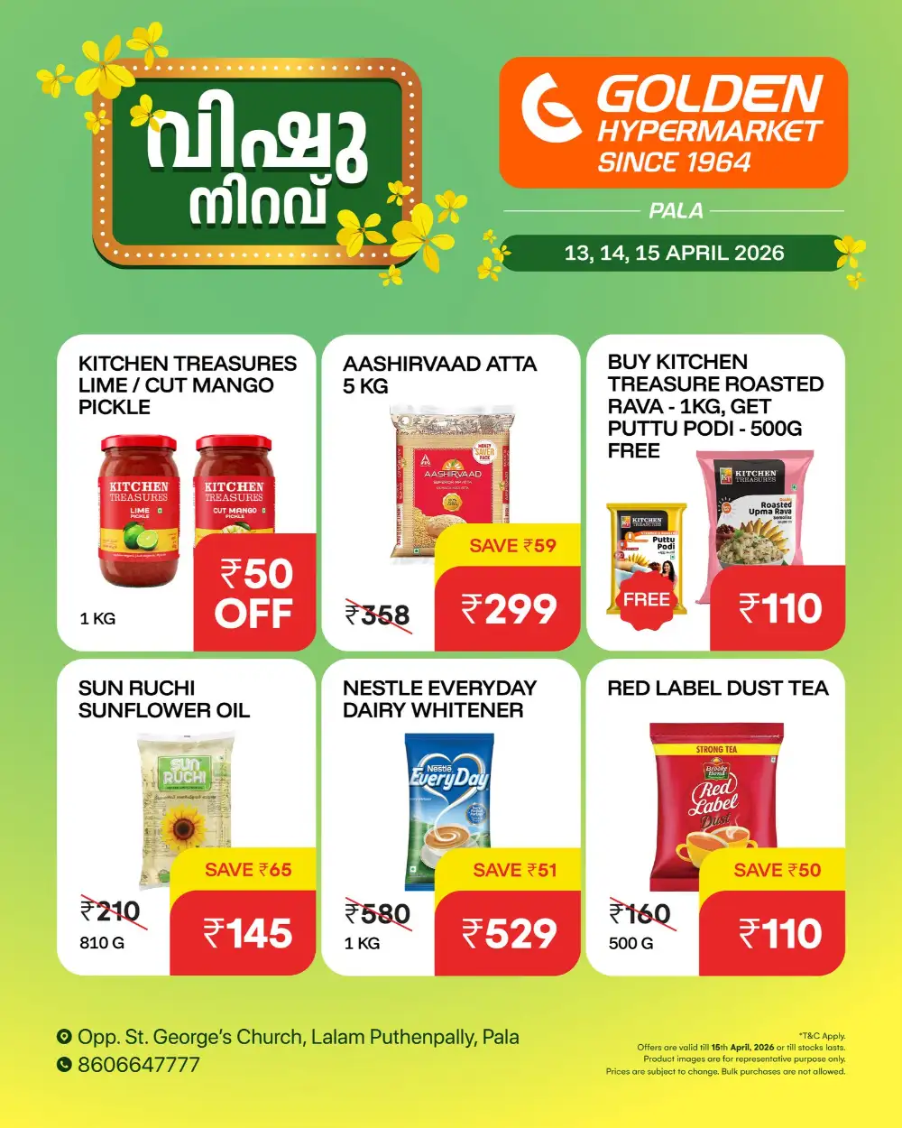 Golden Pala Vishu Niravu | Ends Wednesday