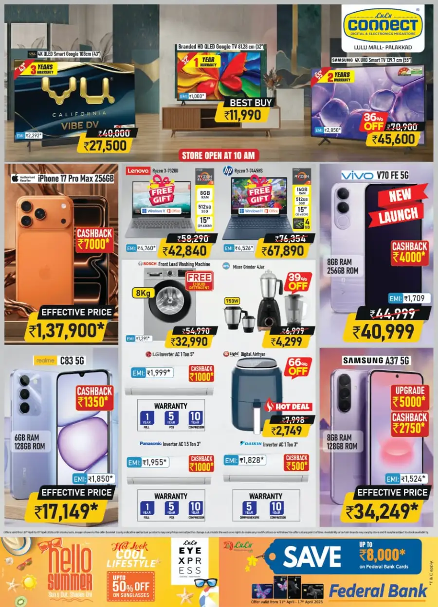 LuLu Hypermarket Palakkad: Tamil Puthandu Offers & Deals 13th-15th April 2026